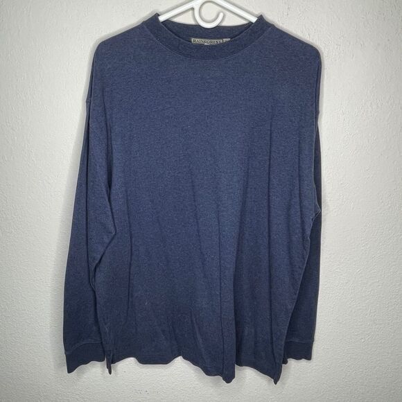 Rainforest Blue Shirt Cotton - Picture 5 of 6